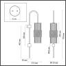 Бра ODEON LIGHT MODERN ODL23 335 PIMPA 5018/1W