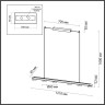 Подвесной светильник ODEON LIGHT TURMAN 6631/64L